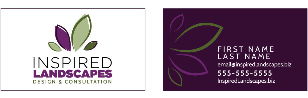 Inspired Landscapes Business Cards