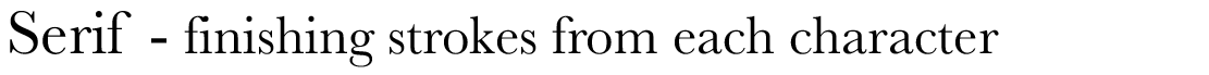 Serif